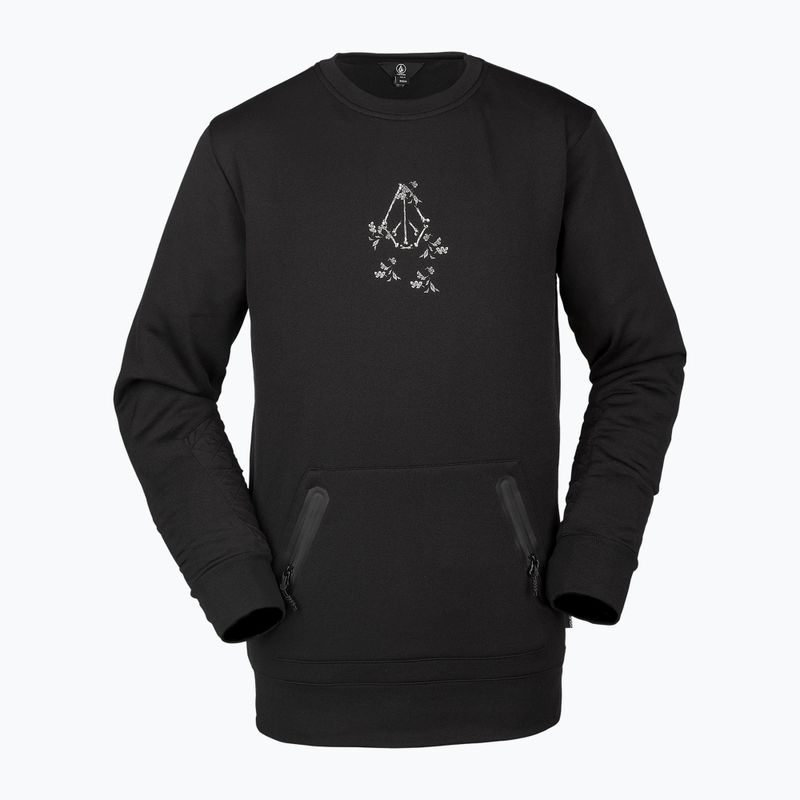 Men's Volcom Let It Storm Crew Snowboard Sweatshirt schwarz G4652201-ART 3