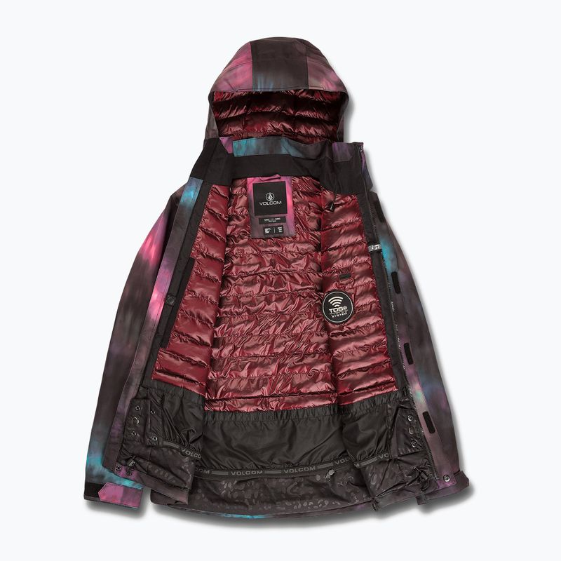Damen Snowboardjacke Volcom Pine 2L Tds Inf schwarz-blau H0452208-BTD 11