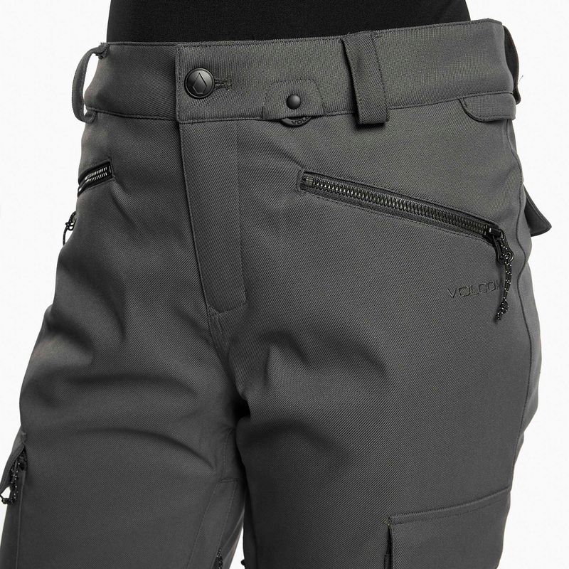 Damen Snowboardhose Volcom Grace Stretch grau H1352204-DGR 4