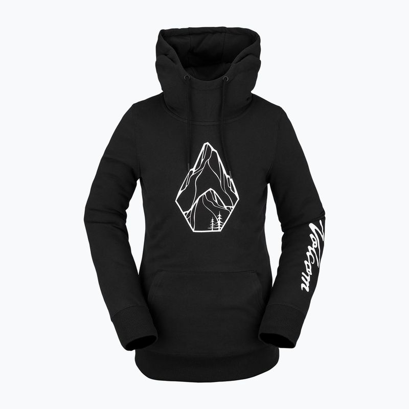 Damen Volcom Costus HD Snowboard Sweatshirt schwarz H4152205-BLK