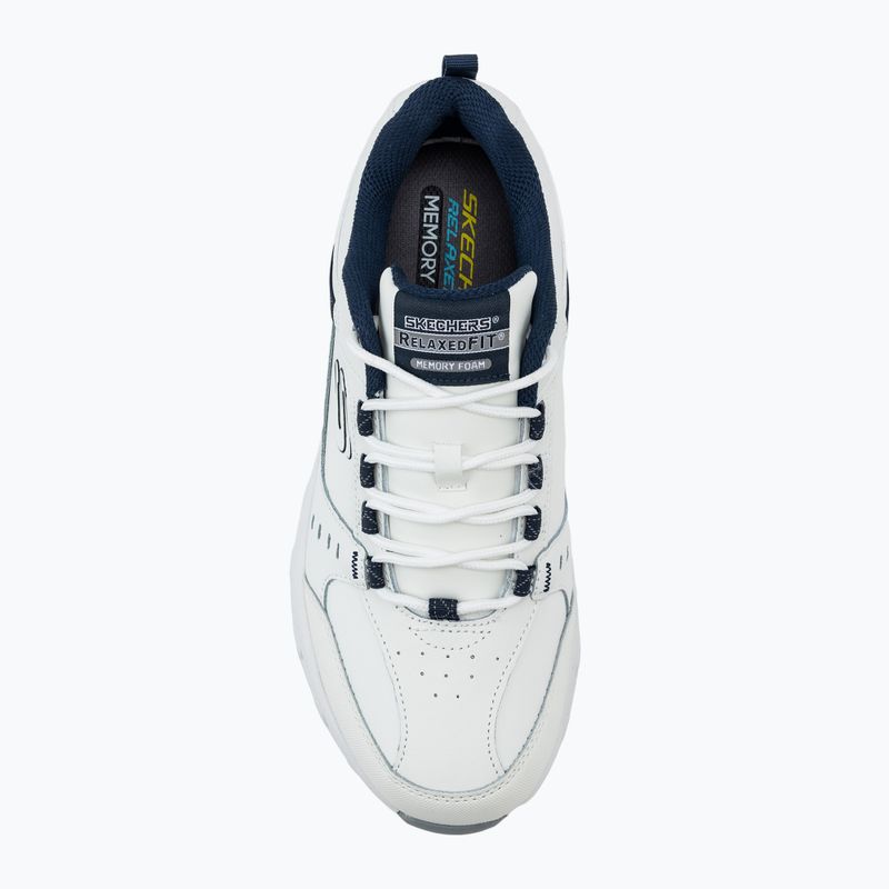 SKECHERS Herrenschuhe Oak Canyon Redwick weiß/navy 5