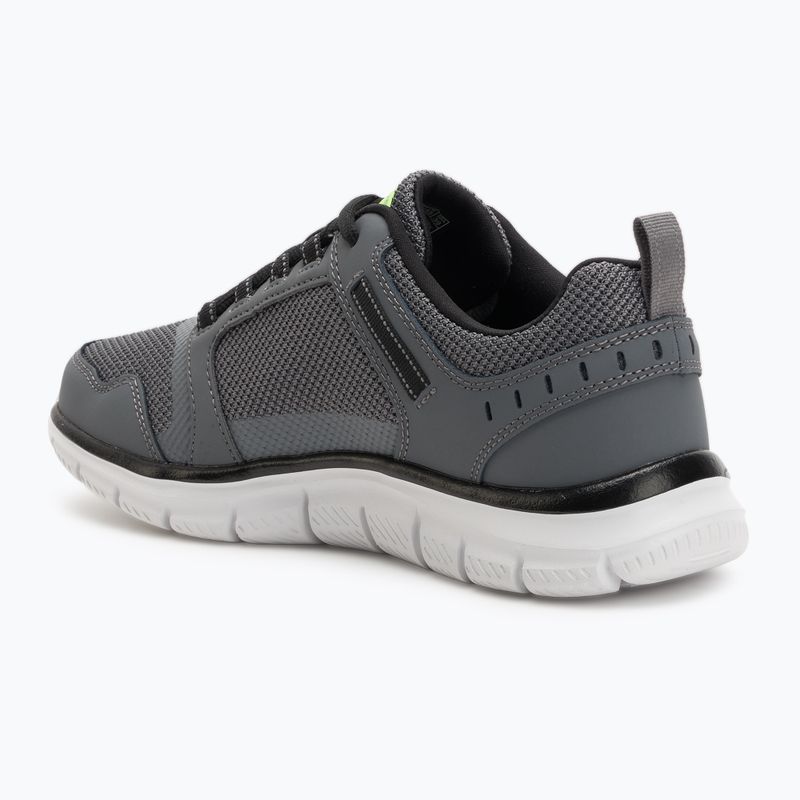Schuhe Herren SKECHERS Track Knockhill charcoal/black 3