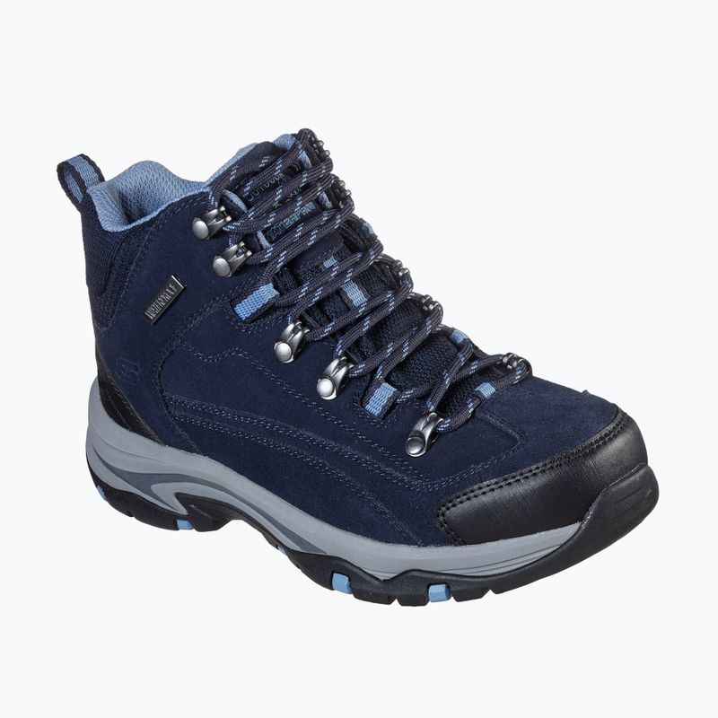 Damen-Trekkingschuhe SKECHERS Trego Alpine Trail navy/grau 7