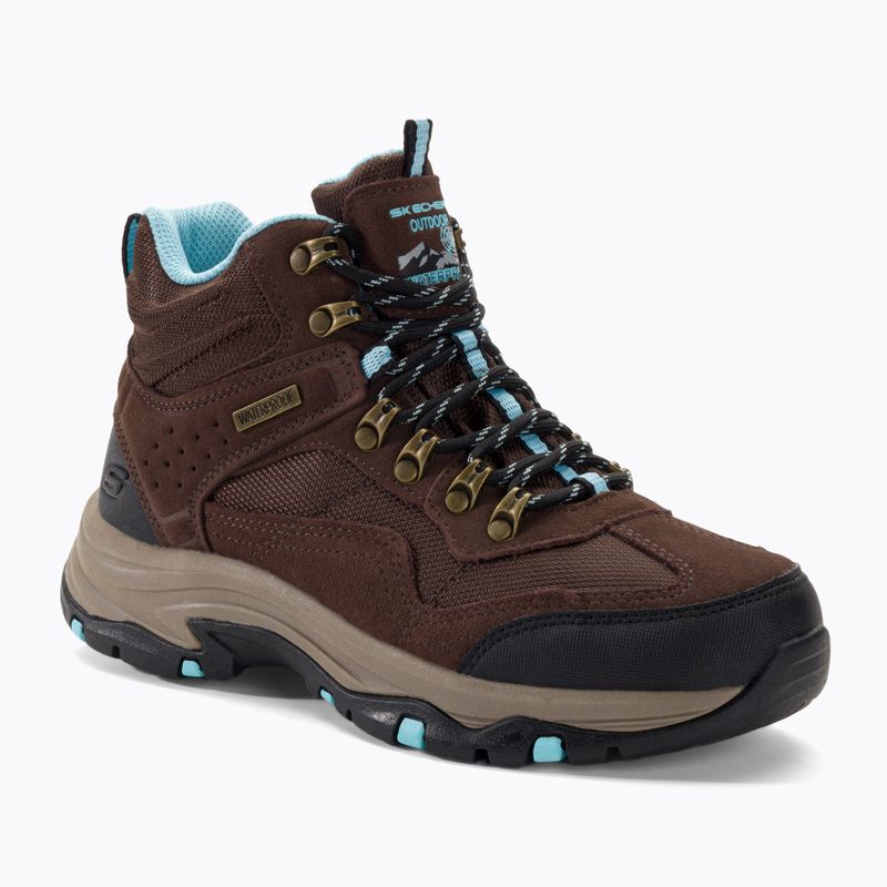 Damen-Trekkingschuhe SKECHERS Trego Base Camp chocolate