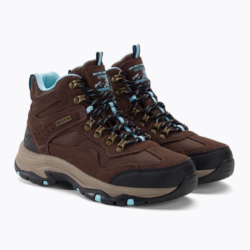 Damen-Trekkingschuhe SKECHERS Trego Base Camp chocolate 4