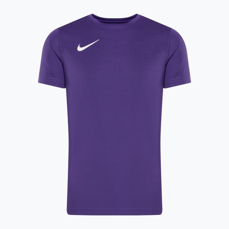 Nike Dri-FIT Park VII Jr Court lila/weiß Kinder Fußballtrikot