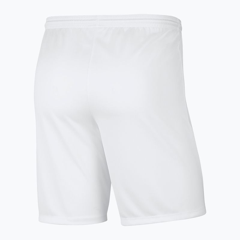 Nike Dry-Fit Park III Kinder Fußball-Shorts weiß BV6865-100 2