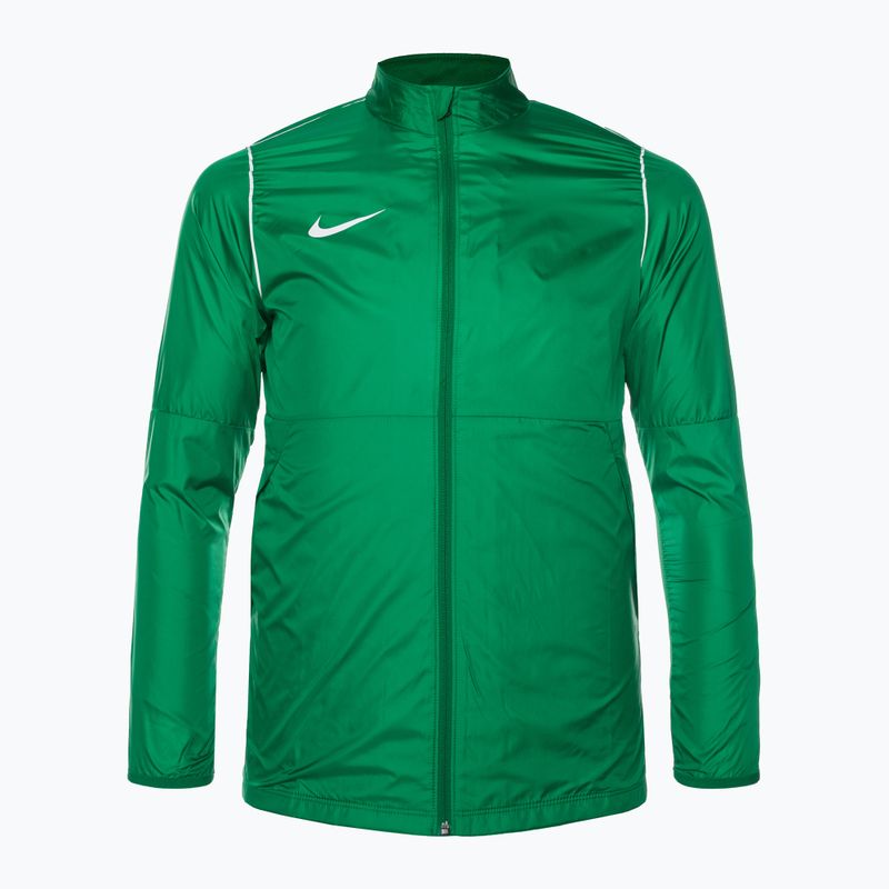 Herren-Fußballjacke Nike Park 20 Regenjacke tannengrün/weiß/weiß