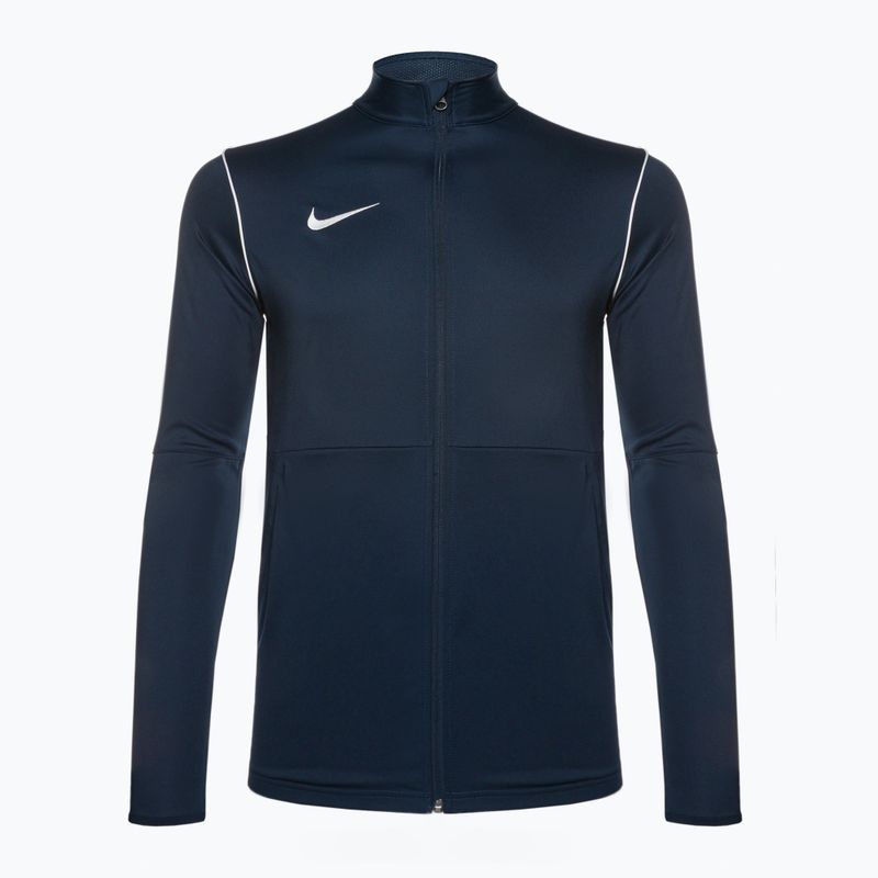 Herren Nike Dri-FIT Park 20 Knit Track Fußball Sweatshirt Obsidian/Weiß/Weiß