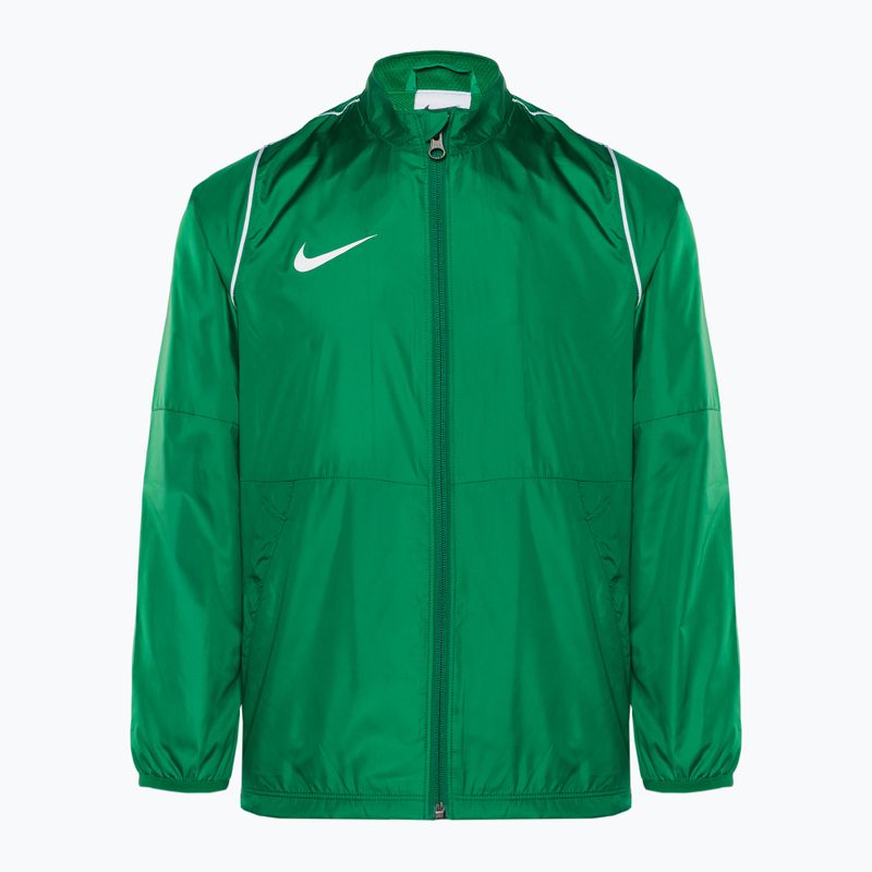 Kinder-Fußballjacke Nike Park 20 Regenjacke tannengrün/weiß/weiß