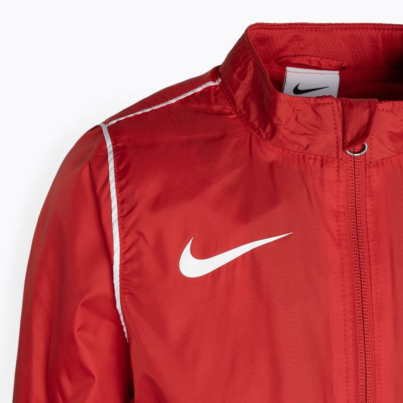 Kinder-Fußball-Jacke Nike Park 20 Regenjacke universitätsrot/weiß/weiß 3