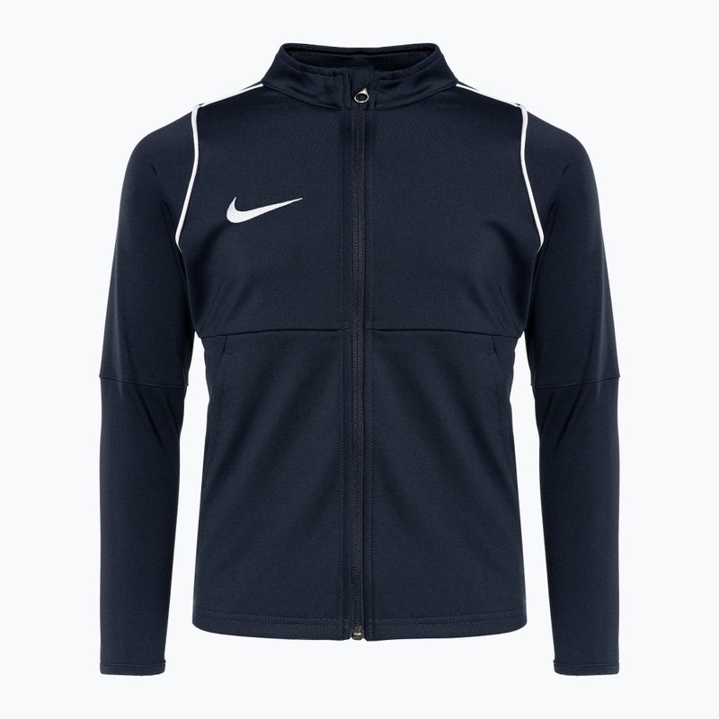 Nike Dri-FIT Park 20 Knit Track Kinder Fußball Sweatshirt obsidian/weiß/weiß