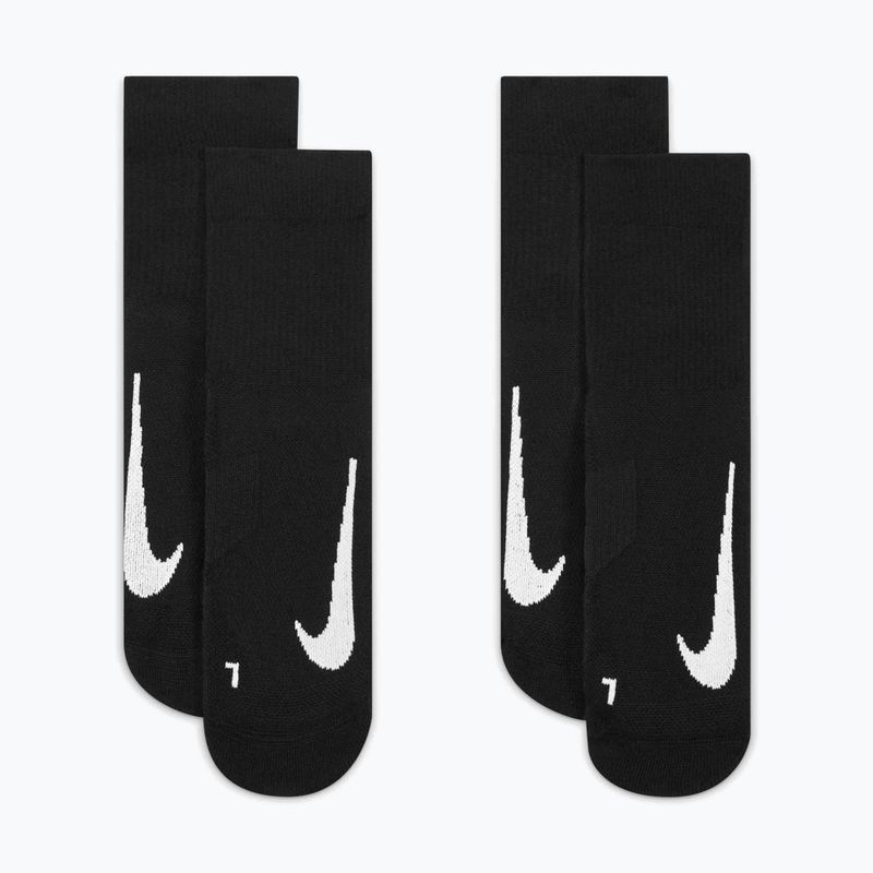 Socken Nike Court Multiplier Max 2 Paar black/black