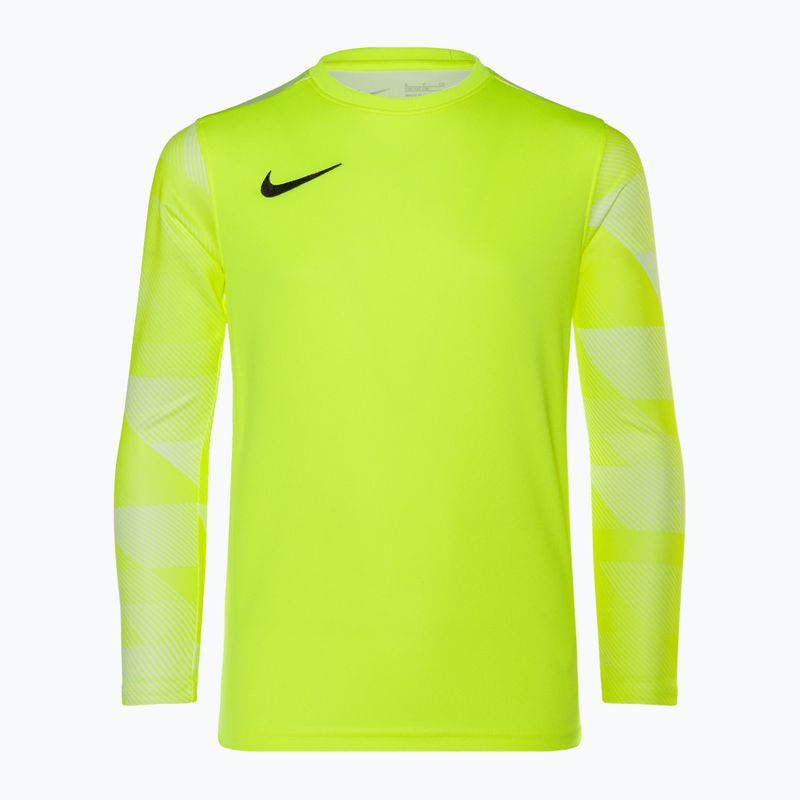 Nike Dri-FIT Park IV Kinder-Torwarttrikot in Volt/Weiß/Schwarz