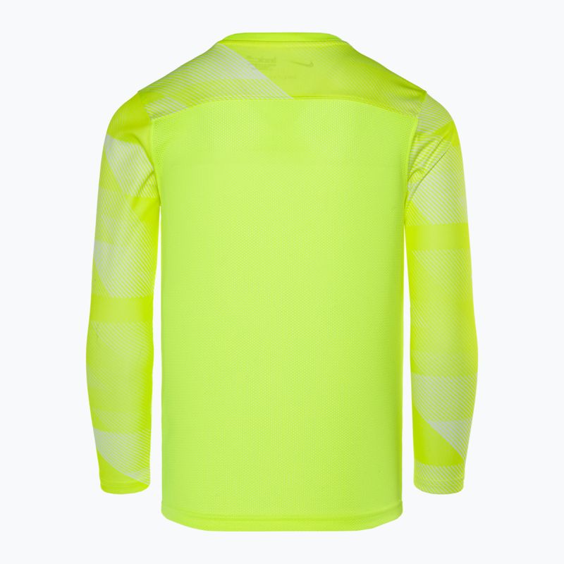 Nike Dri-FIT Park IV Kinder-Torwarttrikot in Volt/Weiß/Schwarz 2