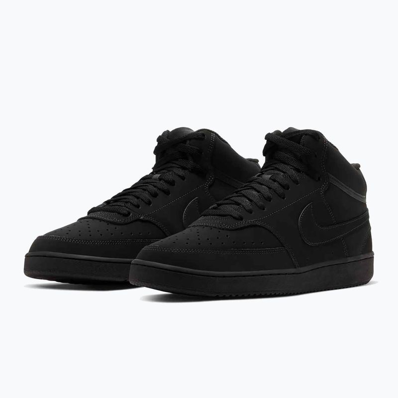 Herrenschuhe Nike Court Vision Mid black/black/black 10