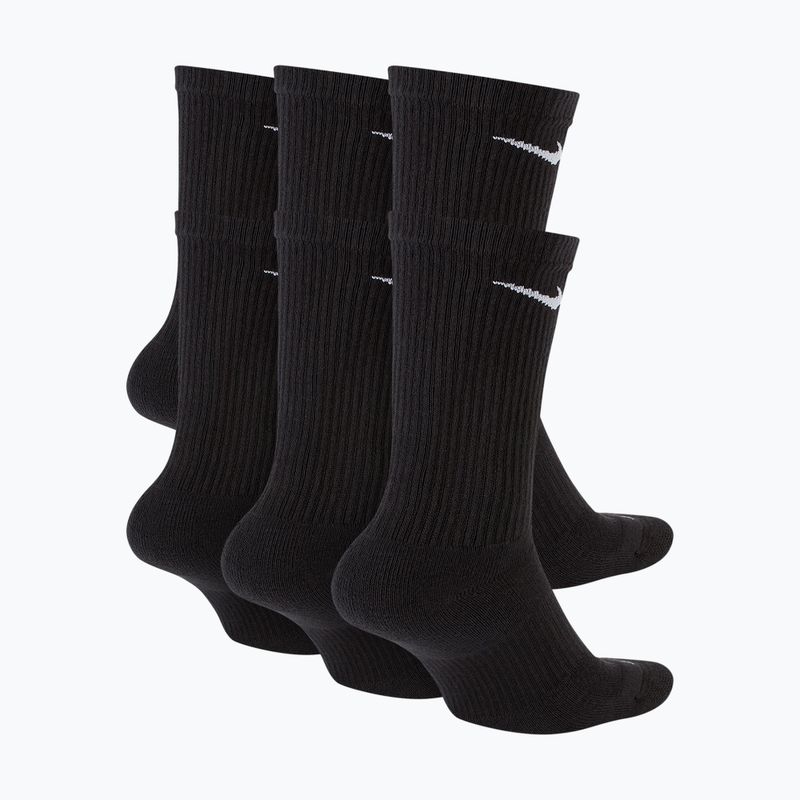 Herren­socken Nike Everyday Plus Cushioned Crew 6 pairs black/white 2