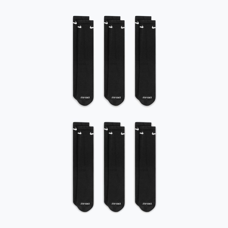 Herren­socken Nike Everyday Plus Cushioned Crew 6 pairs black/white 3