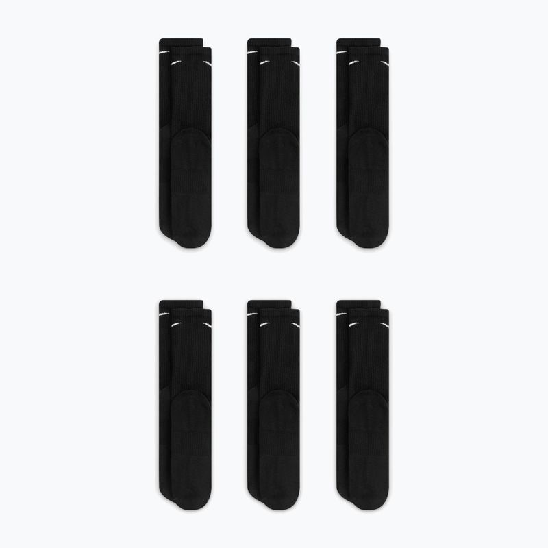 Herren­socken Nike Everyday Plus Cushioned Crew 6 pairs black/white 4