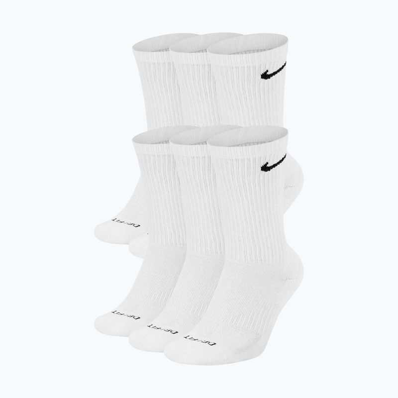 Herrensocken Nike Everyday Plus Cushioned Crew 6 Paar white/black