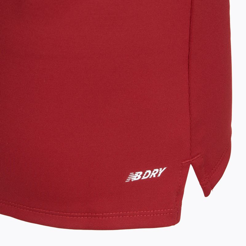 Kinder Fußball Sweatshirt New Balance Training 1/4 Zip gestrickt kastanienbraun NBEJT9035 5