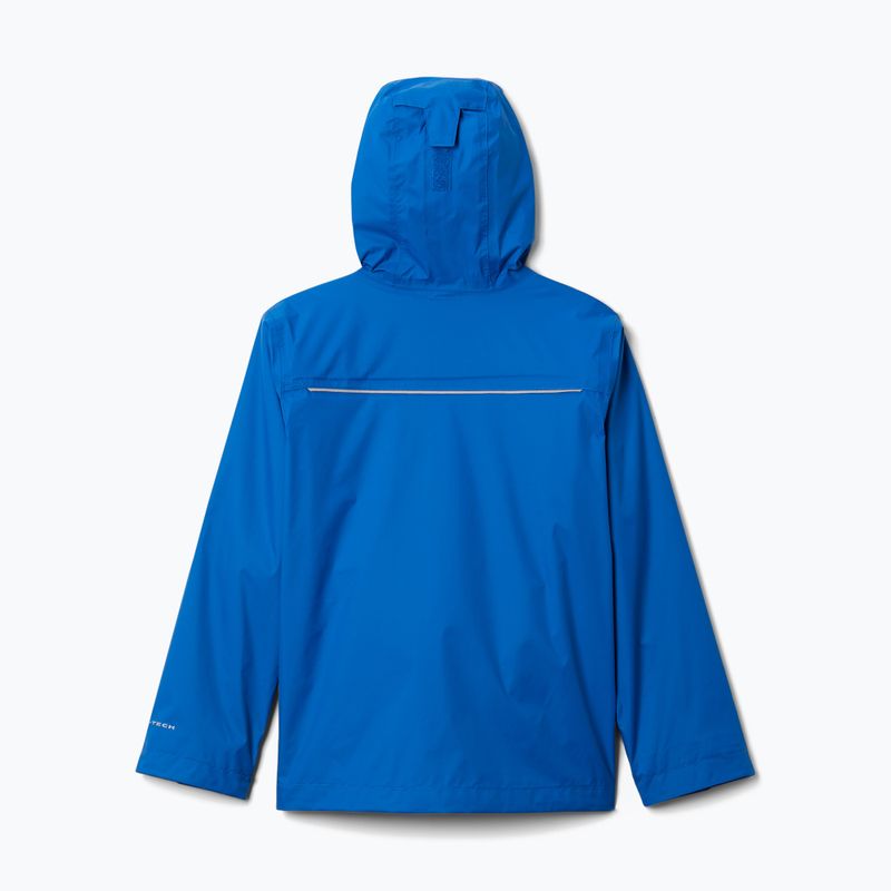Columbia Watertight Kinder Regenjacke mit Membran blau 1580641 7