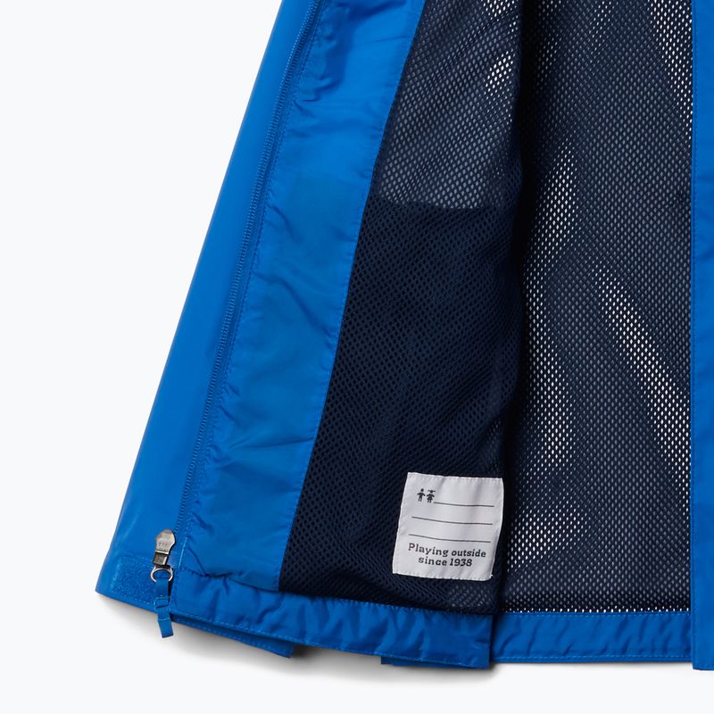 Columbia Watertight Kinder Regenjacke mit Membran blau 1580641 8