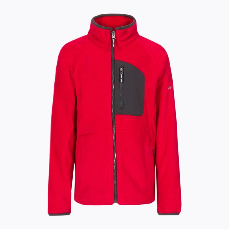 Columbia Fast Trek III Kinder-Fleece-Sweatshirt rot 1887852