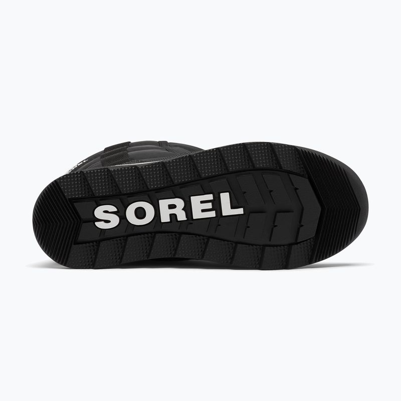 Sorel Outh Whitney II Puffy Mid Junior Schneestiefel schwarz 12