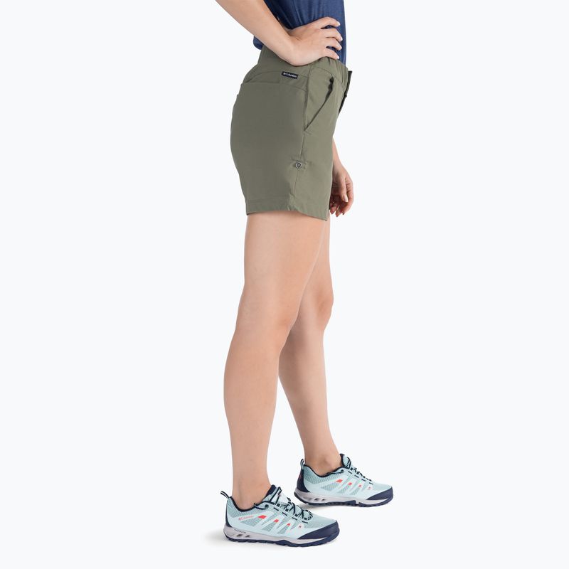 Columbia Firwood Camp II Damen Wandershorts grün 1885313 4