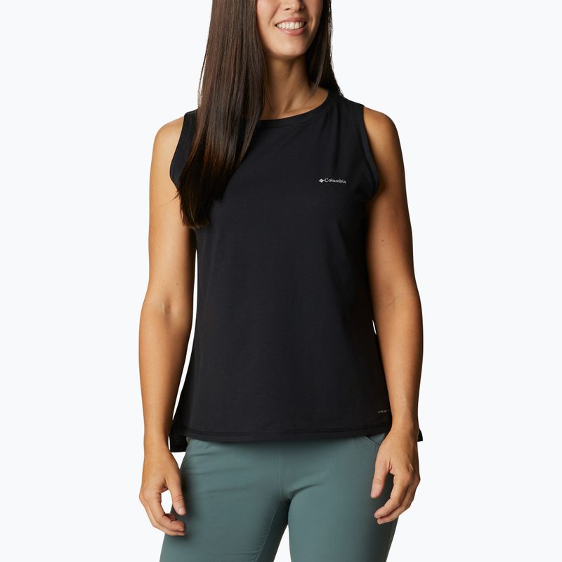 Columbia Damen-Trekking-T-Shirt Sun Trek Tank schwarz 1931732010