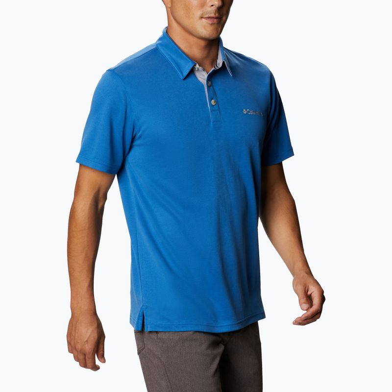 Columbia Nelson Point Herren-Polohemd blau 1772721432 3