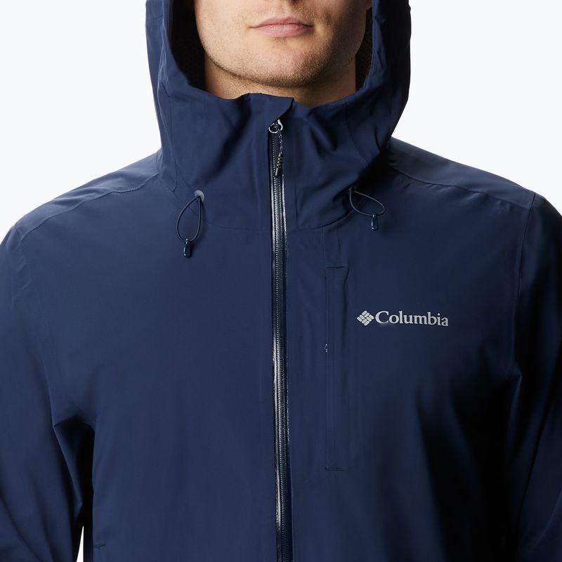 Columbia Omni-Tech Ampli-Dry 464 Männer Membran regen Jacke marineblau 1932854 5