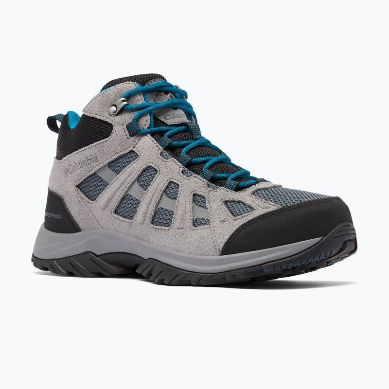 Herren-Trekkingstiefel Columbia Redmond III Mid Wp grau 1940581 10