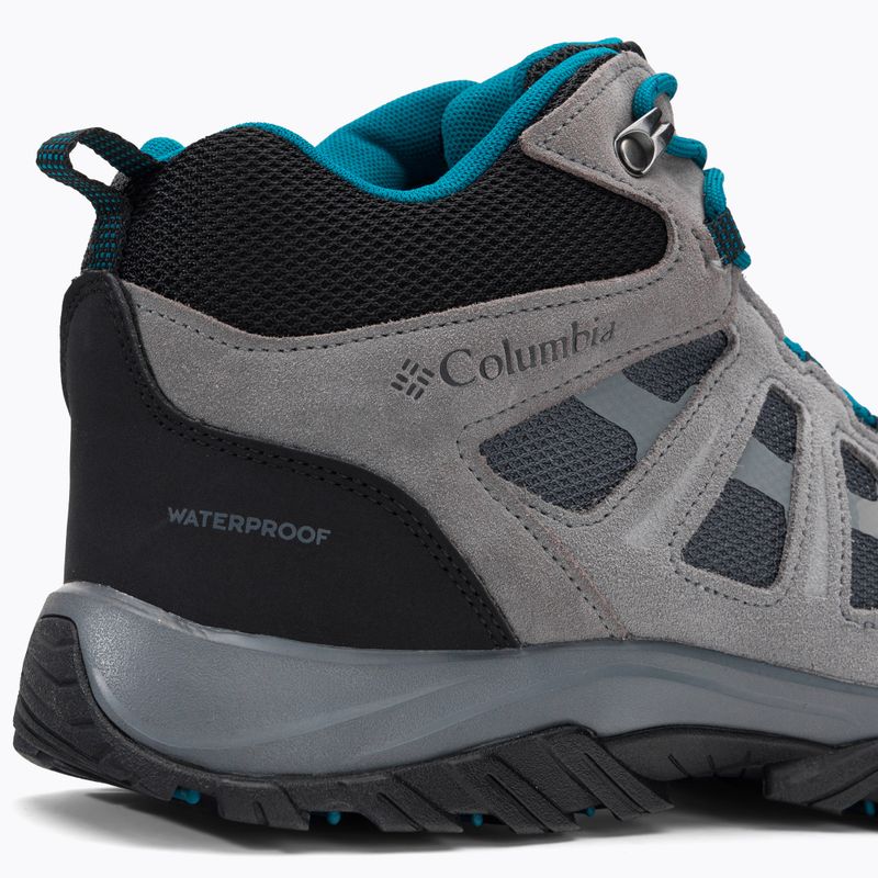 Herren-Trekkingstiefel Columbia Redmond III Mid Wp grau 1940581 8