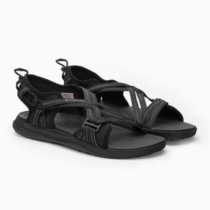 Damen Trekking Sandalen Columbia Sandale 010 schwarz 1889551 4