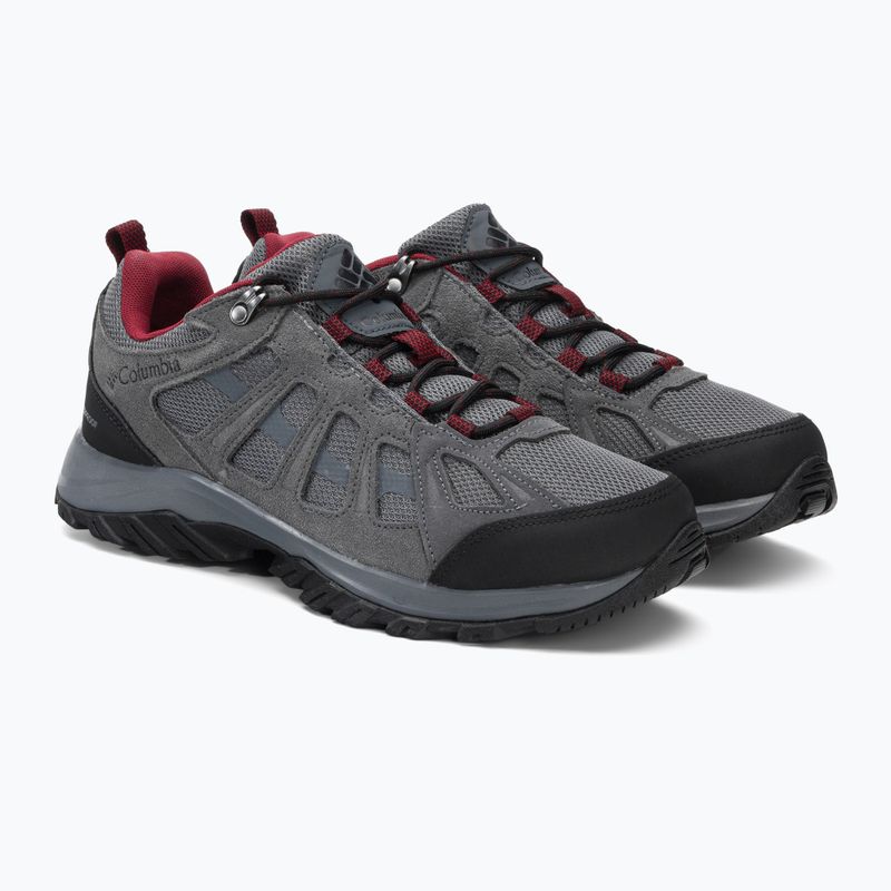 Herren-Trekkingstiefel Columbia Redmond III Wp grau 1940591 4