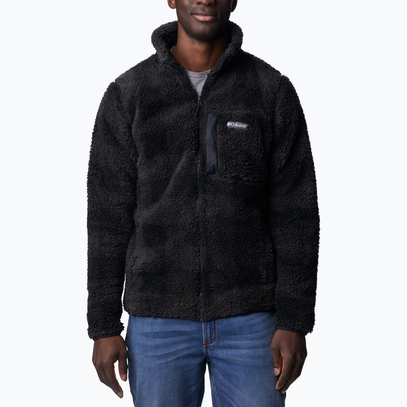 Columbia Herren Winter Pass Print Fleece Sweatshirt schwarz 1866565