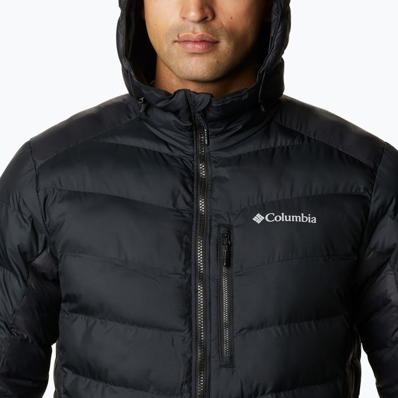 Herren Columbia Labyrinth Loop Daunenjacke mit Kapuze schwarz 5