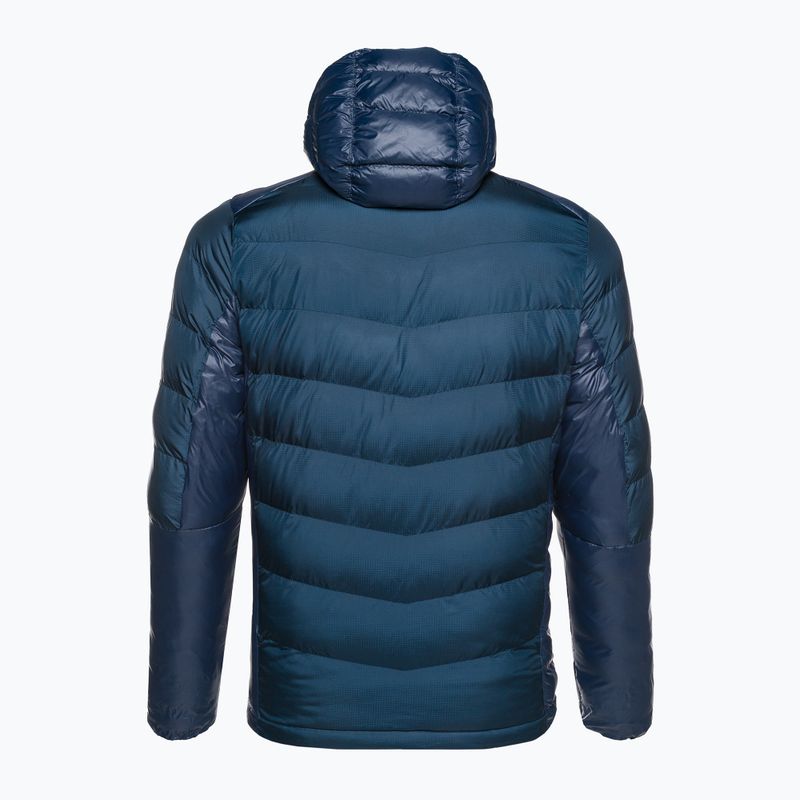 Columbia Labyrinth Loop Hooded Herren Daunenjacke blau 1957343 8