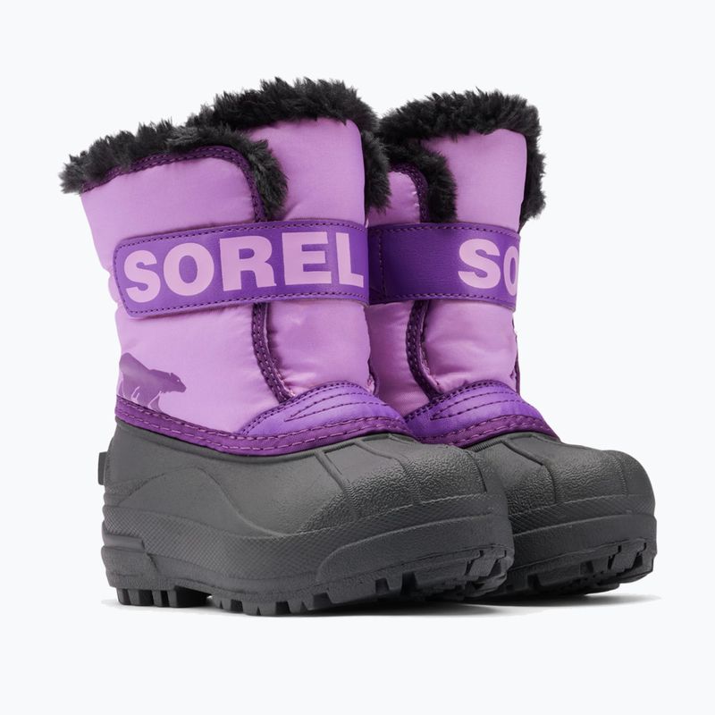 Sorel Snow Commander Kinderschneestiefel gumdrop/lila violett 9