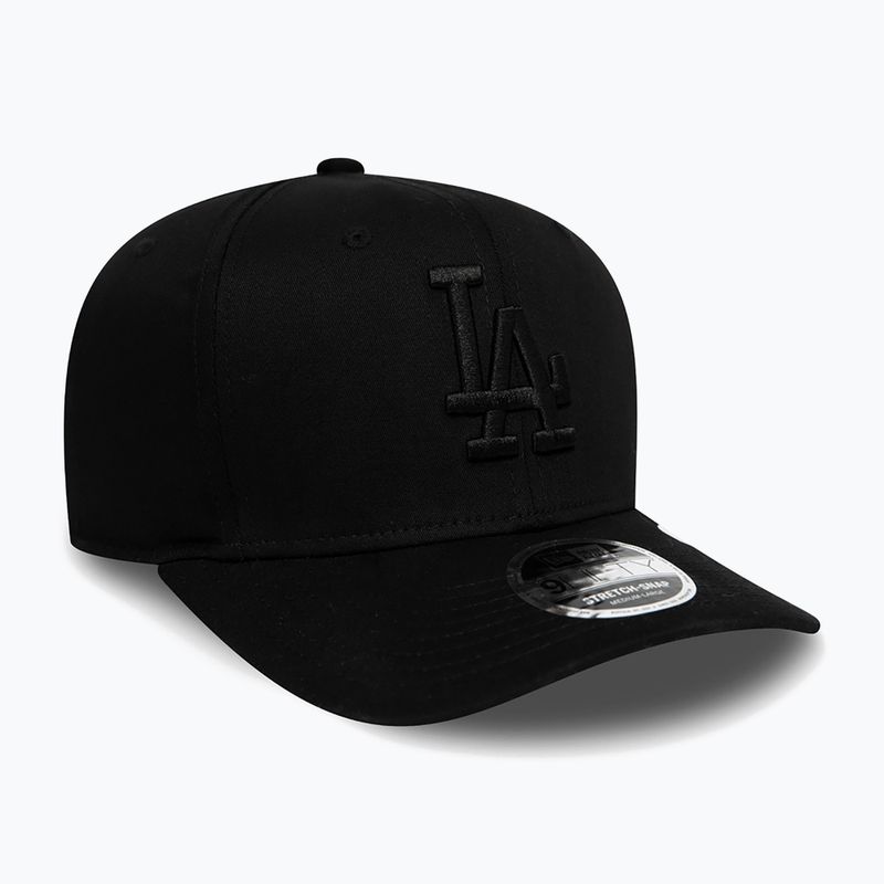 Neue Ära Tonal schwarz 9Fifty Stretch Snap Los Angeles Dodgers Kappe schwarz