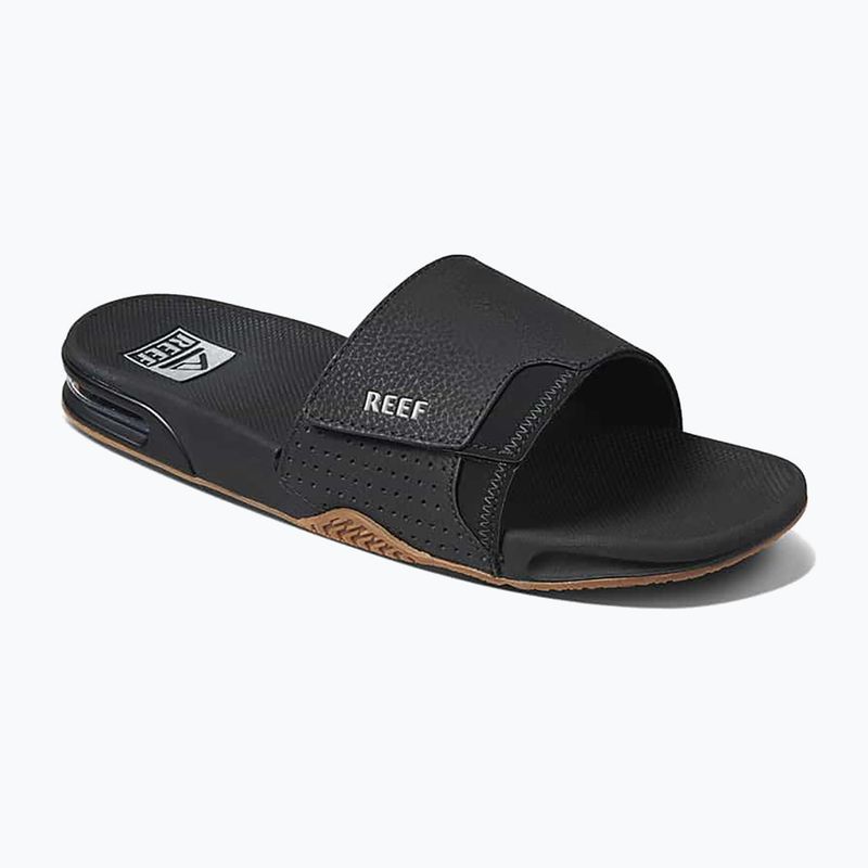 Pantoletten Herren REEF Fanning Slide schwarz CI3632 9