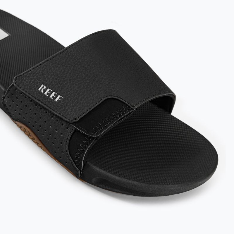 Pantoletten Herren REEF Fanning Slide schwarz CI3632 7