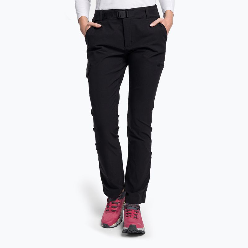 Damen-Trekkinghose The North Face Paramount Mid Rise schwarz NF0A4ASFJK31