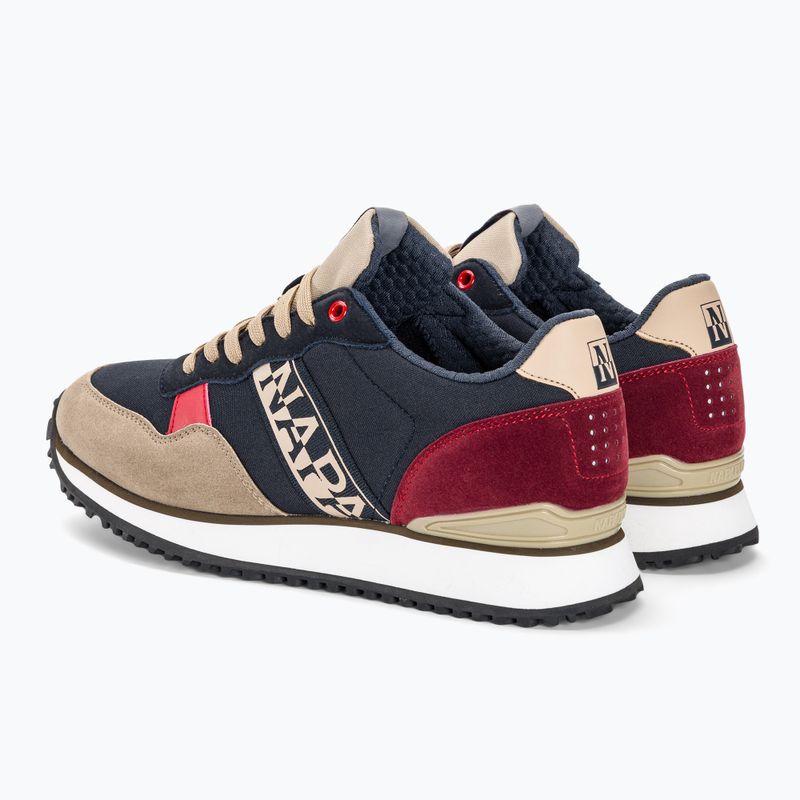 Napapijri Herrenschuhe NP0A4HVP navy/beige/rot 3