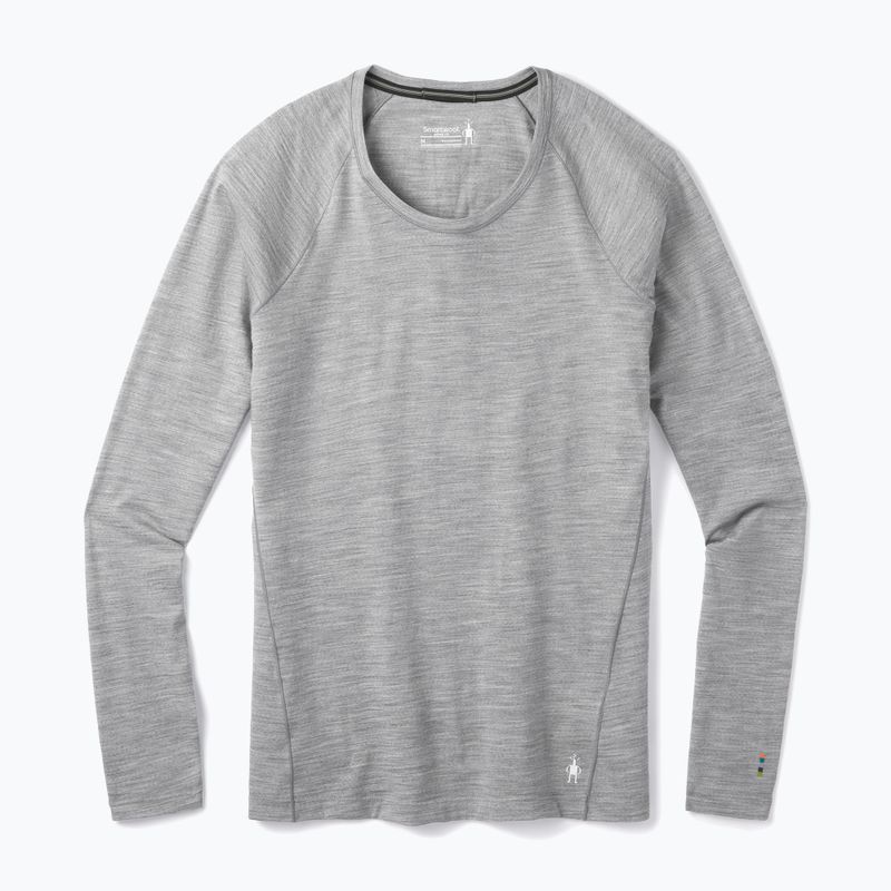 Damen-Thermoaktivshirt Smartwool Merino 150 Baselayer Boxed light gray heather 4