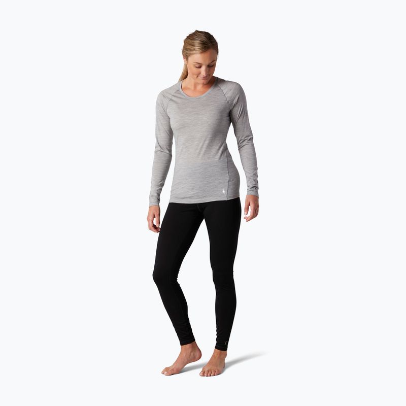 Damen-Thermoaktivshirt Smartwool Merino 150 Baselayer Boxed light gray heather 5