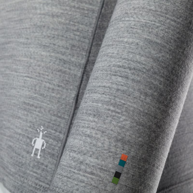 Damen-Thermoaktivshirt Smartwool Merino 150 Baselayer Boxed light gray heather 3