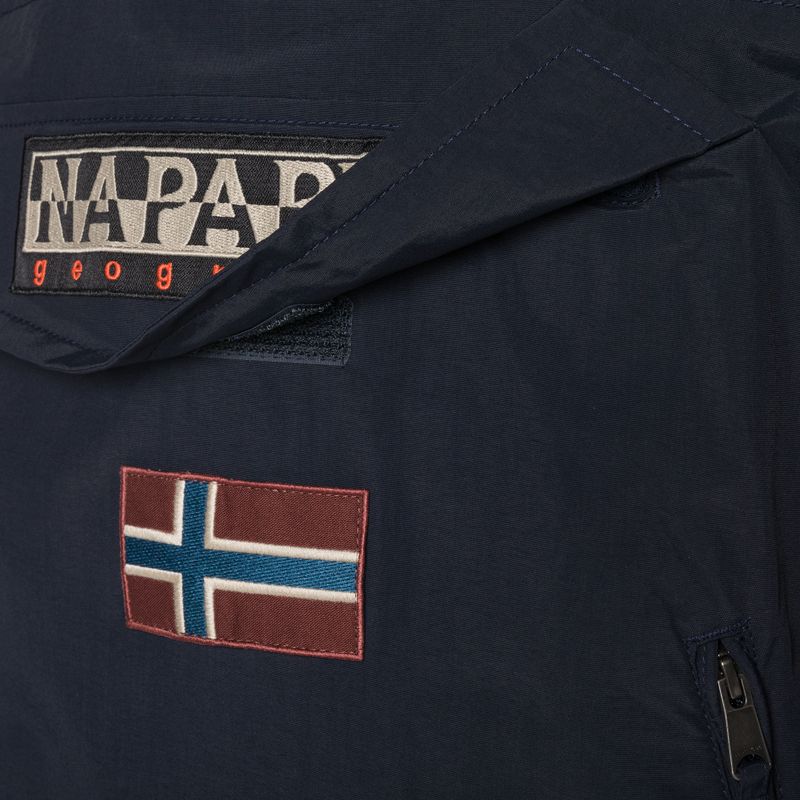 Herren Napapijri Rainforest Pocket Sommer azul marino Jacke 7